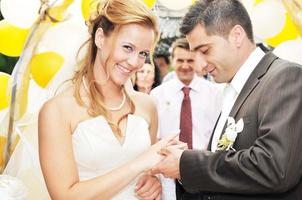 Beautiful bride portrait photo