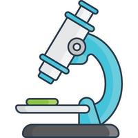 Microscope vector icon