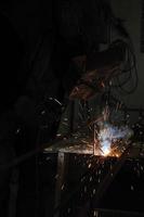 Welder at work photo