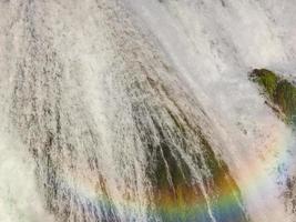 View of a waterfall photo