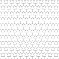 Simple seamless geometric pattern. Black white pattern vector illustration