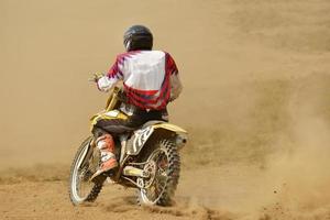 Motocross bike race photo