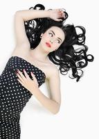 pinup fashion isolated photo