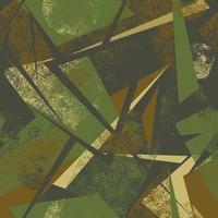 Geometric camouflage seamless pattern of different lines and shapes