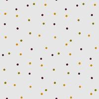 Halloween pattern with dots vector