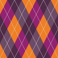 Argyle and plaid seamless pattern autumn shades. High quality precise seamless patterns. vector