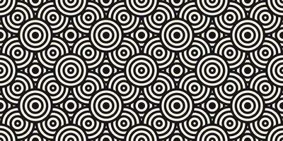 Abstract geometric seamless pattern circle design. Vector illustration. Eps10
