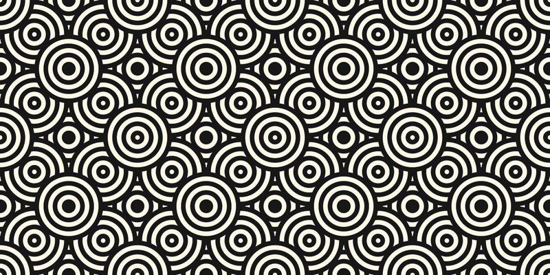 Abstract geometric seamless pattern circle design. Vector illustration. Eps10