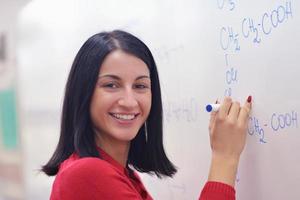 retrato de mujer educación foto