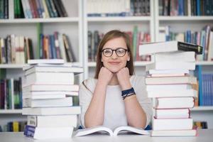 Library study concept photo