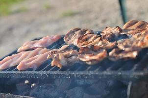 carne a la parrilla foto