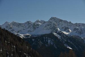 mountain winter nature photo