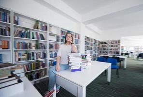 Library study concept photo