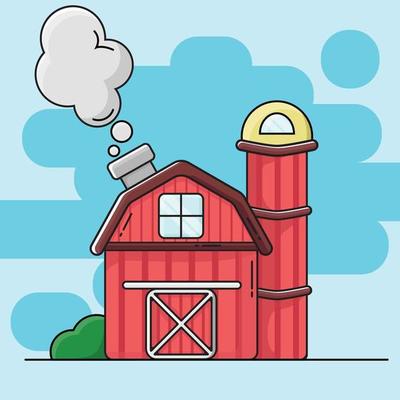 Barn farm cartoon vector 11643186 Vector Art at Vecteezy Barn farm cartoon vector 11643186 Vector Art at Vecteezy