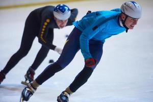 Speed skating view photo