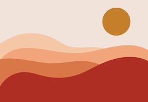 Landscape Abstract background vector