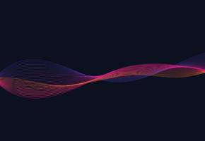 Wave Abstract Background vector