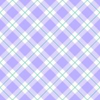 Violet Lilac Purple Cute Diagonal Tilt Line Stripe Striped Tartan Plaid Checkered Scott Gingham Cartoon Vector Seamless Pattern Print Background