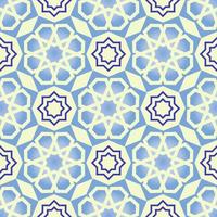 Abstract seamless patterns in Islamic style. vector