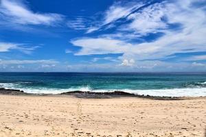 Sunny day beach view on the paradise islands Seychelles photo