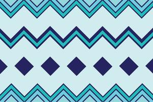 Blue wave pattern vector