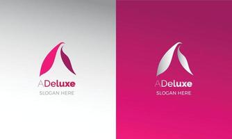 Logo abstract with modern style vector