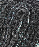 Detailed close up view on samples of cloth and fabrics in different colors found at a fabrics market photo