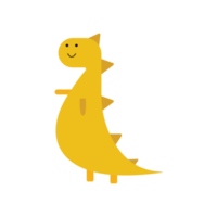 Dinosaur in cute illustration for kids design png