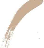 The brush stroke is beige. vector