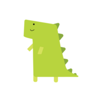 Dinosaur in cute illustration for kids design png