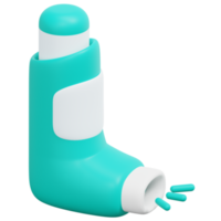 Inhalator 3D-Render-Icon-Illustration png