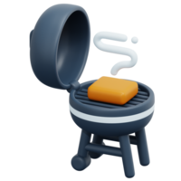 grill essen 3d-render-symbol-illustration png