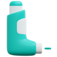 inhalator 3d geven icoon illustratie png