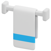 towel 3d render icon illustration png