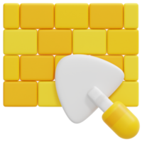 Brickwall 3D-Render-Symbol-Illustration png