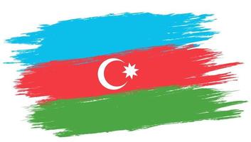 vector, vendimia, azerbaiyán, bandera vector