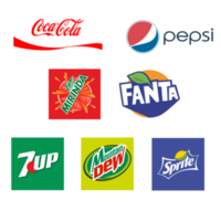 logotipo de la marca internacional de refrescos png