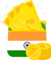 bandera india dibujada a mano, rupia india dibujada a mano png