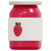 marmelade 3d-render-symbol-illustration png