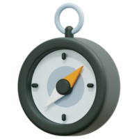 compass 3d render icon illustration png