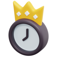 prime time 3d render icon illustration png