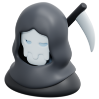 reaper 3d render icon illustration png