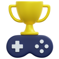 championship 3d render icon illustration png