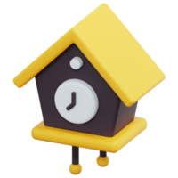 Kuckuck 3D-Render-Icon-Illustration png