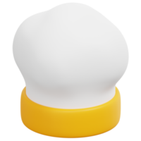 ilustração de ícone de renderização de chapéu 3d png