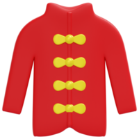 cappotto 3d rendere icona illustrazione png