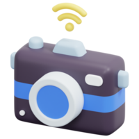camera 3d render icon illustration png