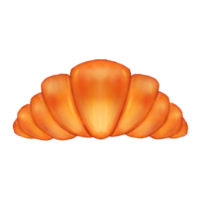 croissant acuarela clipart png