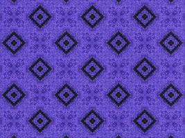 illustration image or textured pattern background such as batik with black and purple colors photo