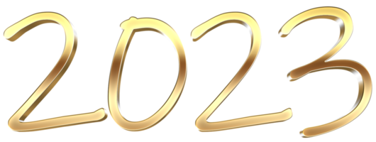 texte d'or 2023 découpé png